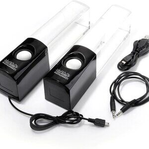 Digital Energy Desktop Dancing Water Speakers New in Box NWT